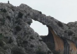 Alineación Solar de Santa Lucía en Penáguila en el solsticio de Invierno