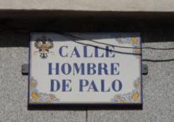 Calle del hombre de Palo de Toledo
