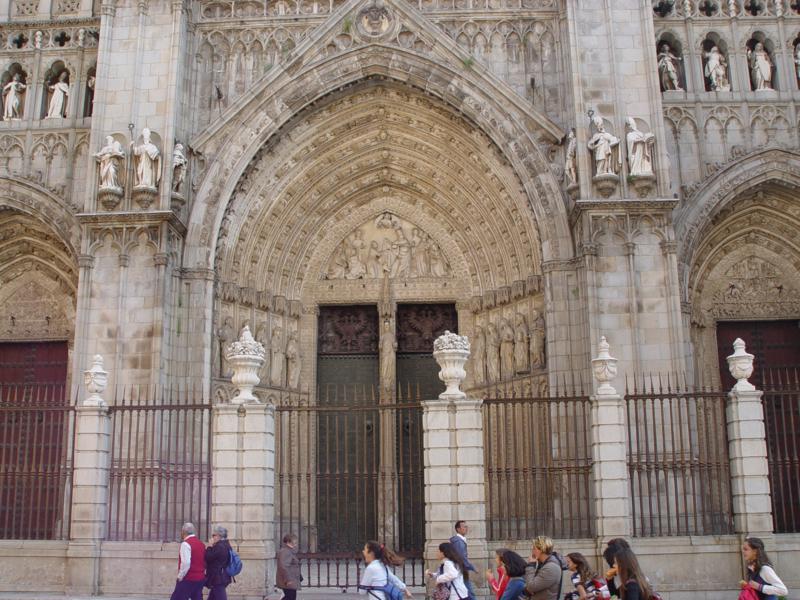 Pórico de las Palmas de la Catedral de Toledo