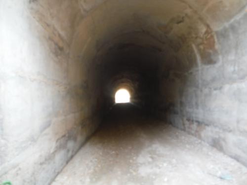 Túnel que hemos de cruzar en nuestro pateo_500x375