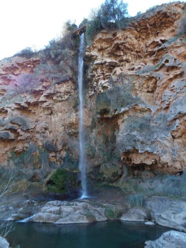 Cascada del Brazal en el Salto de la Novia