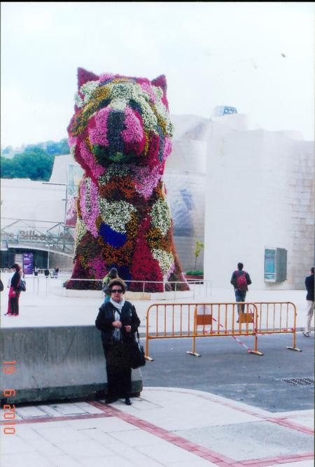 La Historia del perro Puppy, mascota de la pinacoteca del Guggenheim de Bilbao
