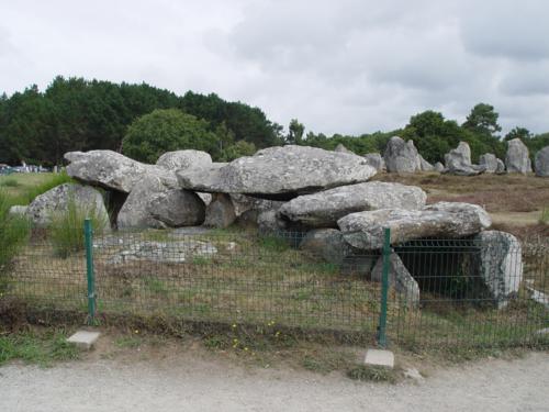 Alineamientos megalíticos de Carnac en la Bretaña Francesa